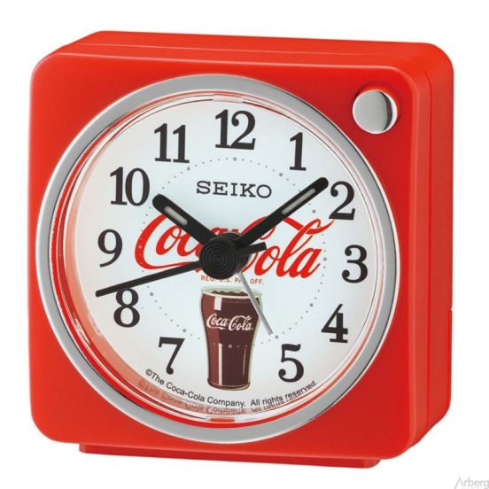 Seiko CocaCola Alarm Clock QHE905R RIP