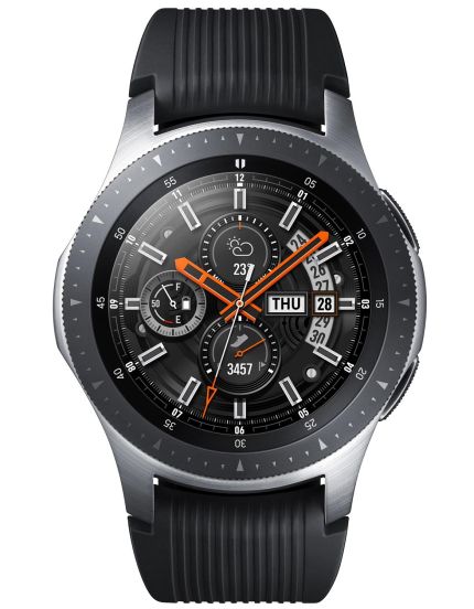 Samsung Galaxy Watch 46mm Bluetooth+ 4G Silver SM Samsung Galaxy Watch 46mm Silver | På lager | Billig