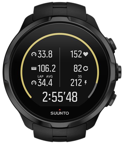 Suunto Spartan Sport Wrist HR All Black SS022662000 RIP SUUNTO Spartan Sport Wrist HR Klokke All Black | Milrab.no