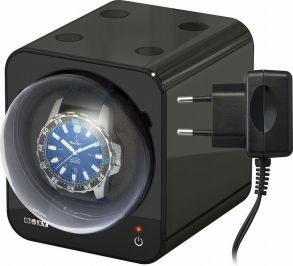 Beco Watchwinder i svart med plass til én klokke