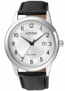 Citizen AW1231-07A - Herreklokke med Eco-drive teknologi og krystallglass
