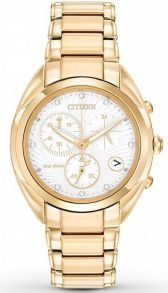 Citizen FB1392-58A - Dameklokke i gull med Quarts urverk og Eco-Drive