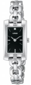 Lorus RJ455BX9 - Feminin palladium dameklokke med krystaller