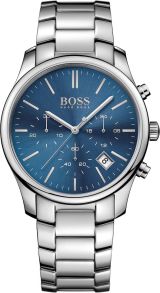 Hugo Boss 1513434 - Klassisk herreklokke i stål med tre kronografer