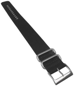Black Fabric Strap and Adapter for Casio G-Shock