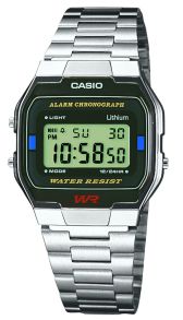 Klassisk og elegant med minimalistiske detaljer - Casio Classic Retro A163WA-1QES