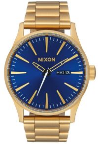 Nixon Sentry SS Gold / Blue Sunray A356-2735