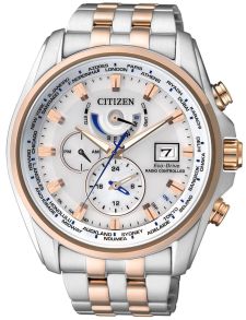 Citizen AT9034-54A - Radiostyrt herreklokke med tøffe funksjoner