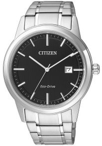 Citizen AW1231-58E, Sport - Herreklokke i rustfritt stål med sort urskive