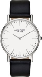 Ta over verden med - Carrie Taylor Lexington Silver/White Black Leather