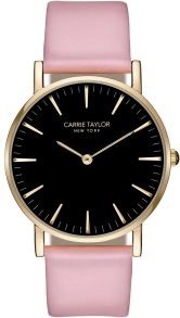 Carrie Taylor Lexington Gold/Black Pink Leather