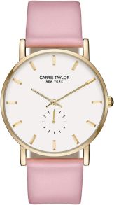 Carrie Taylor Lincoln Gold/White Pink Leather