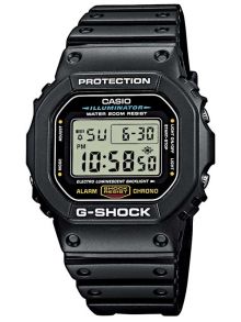 Du klarer alt med - Casio G-Shock Black - DW-5600E-1VER