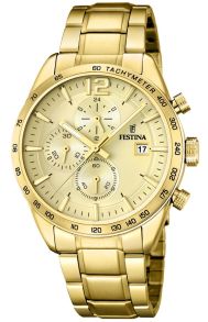 La dem glemme verden - Festina Gold Chrono F20266/1