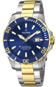 Miyota 8215 automatisk urverk og flott design - Festina 200M Automatic Diver F20532/1
