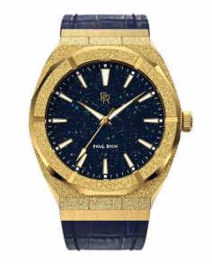 Paul Rich Frosted Star Dust - Gold Color Leather