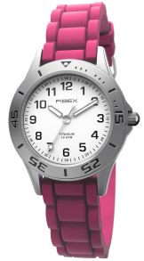 Jenteklokke laget av allerginøytralt titanium - Fibex Titanium 100M FIBEXTIA03