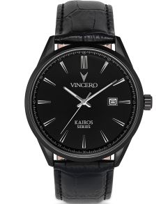 La elegansen skinne gjennom - Vincero Kairos Matte Black Bla-Bla-K11